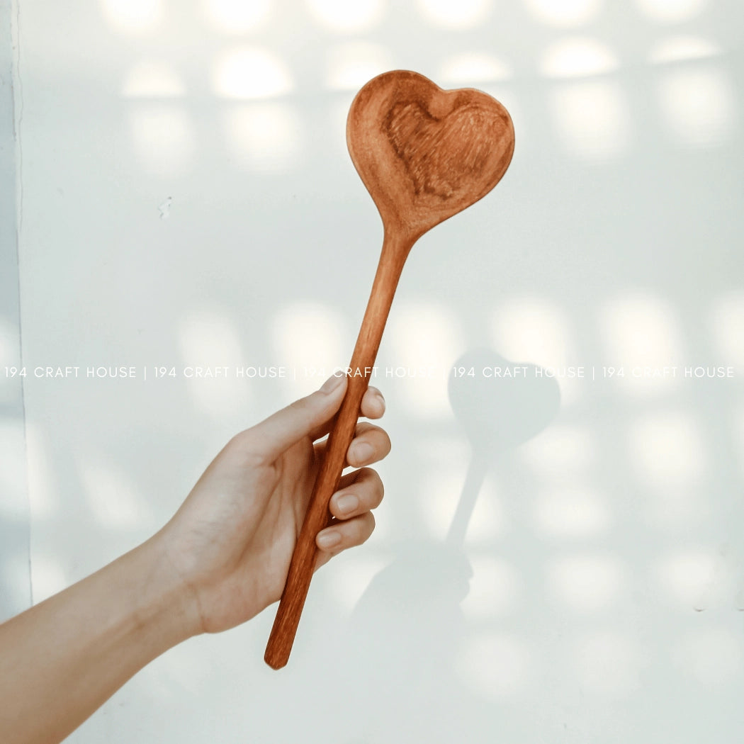 Wooden Heart Spoon