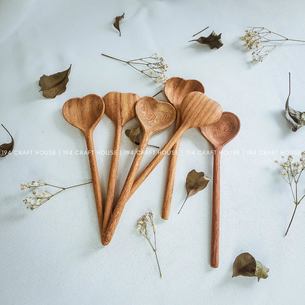 Wooden Heart Spoon