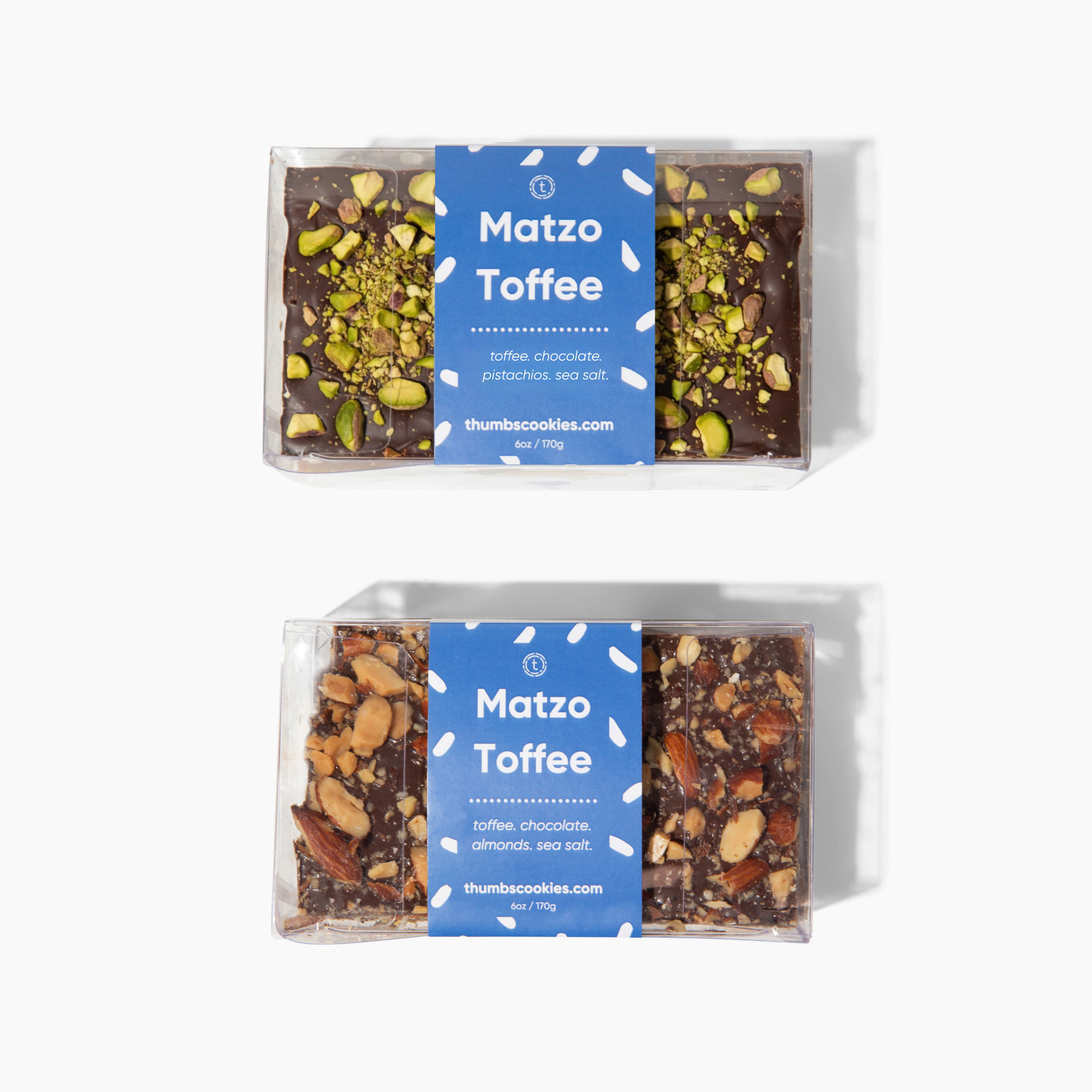 Matzo Toffee: Pistachio & Almond