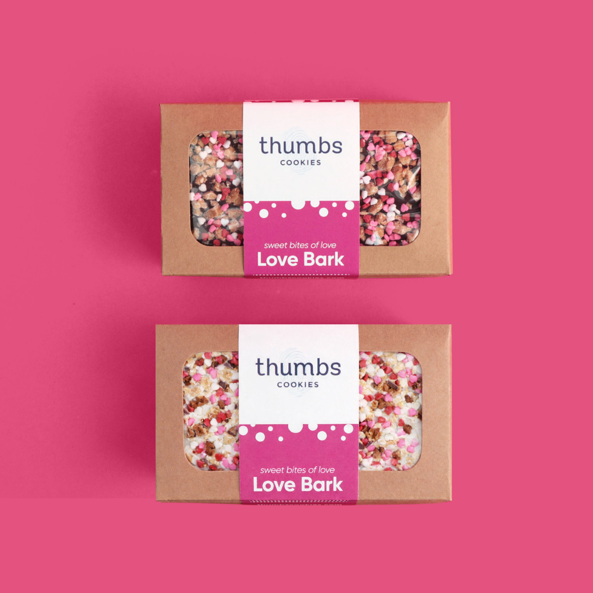 “Love” Toffee Cookie Bark Set